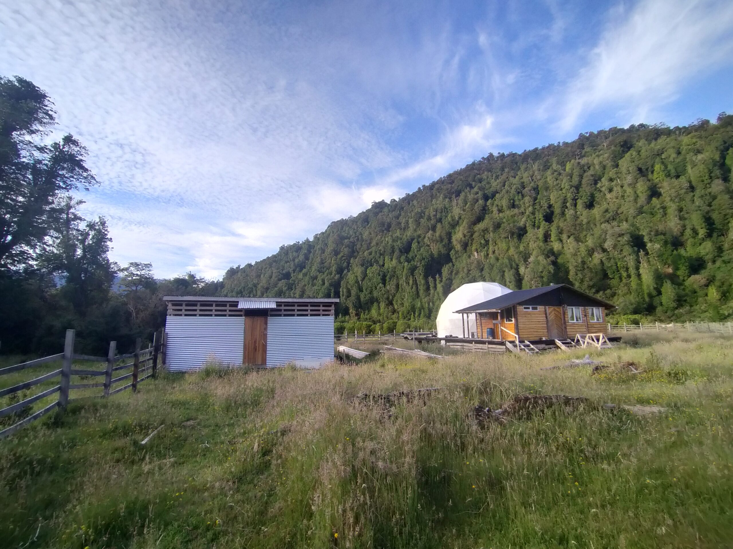 Río Palena 12ha con cabaña y domo - Imagen 2